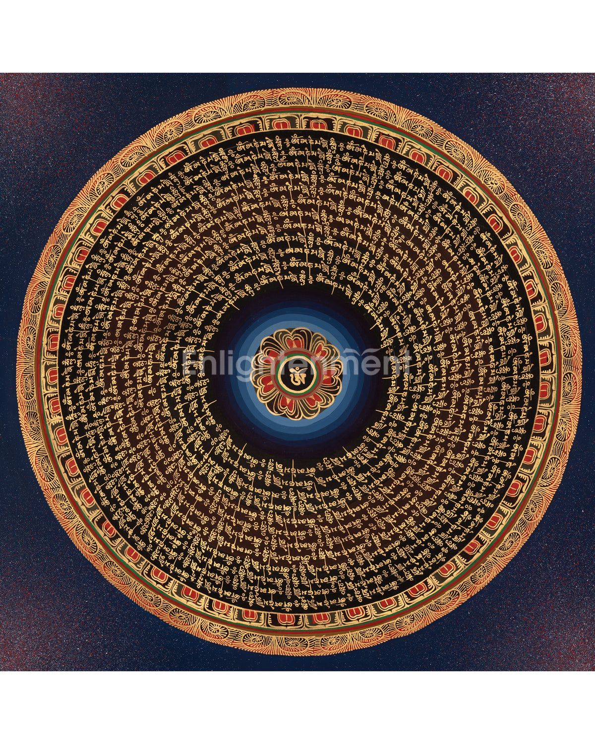 Mantra Mandala Tibetan Artwork