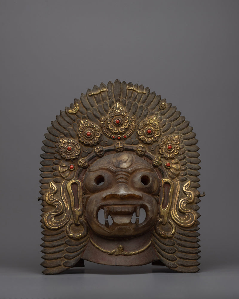 Bhairav Mask Wall Hanging