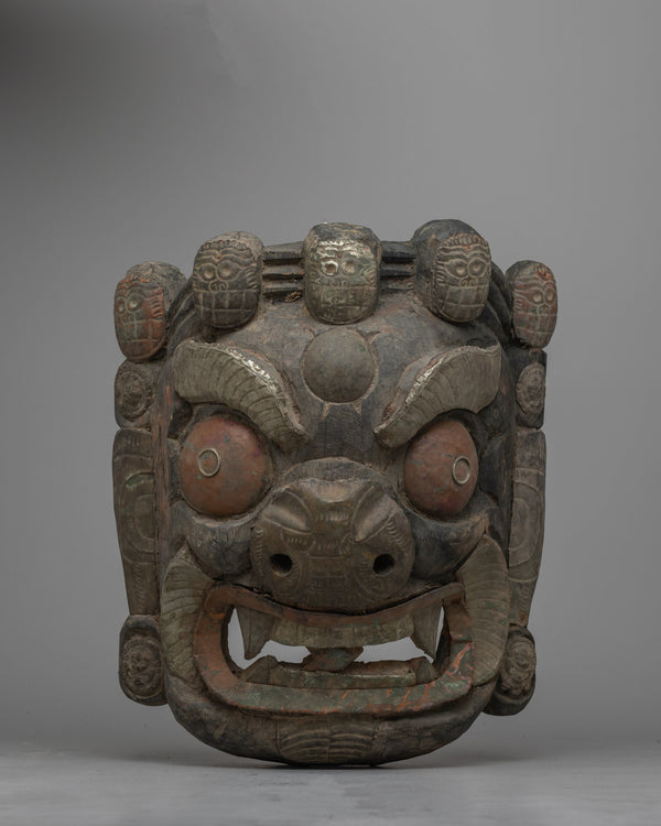 Mahakala Mask Authentic