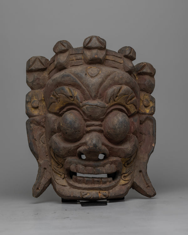 Mahakala Ceremonial Buddhist Mask