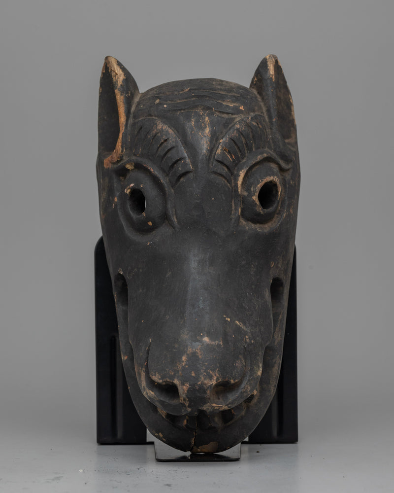 Animal Vintage Wood Mask