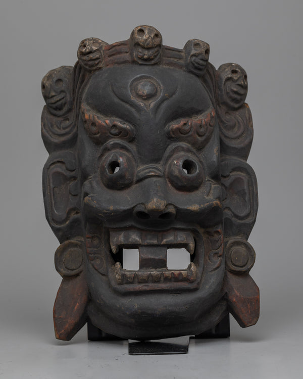 Mahakala Wooden Mask