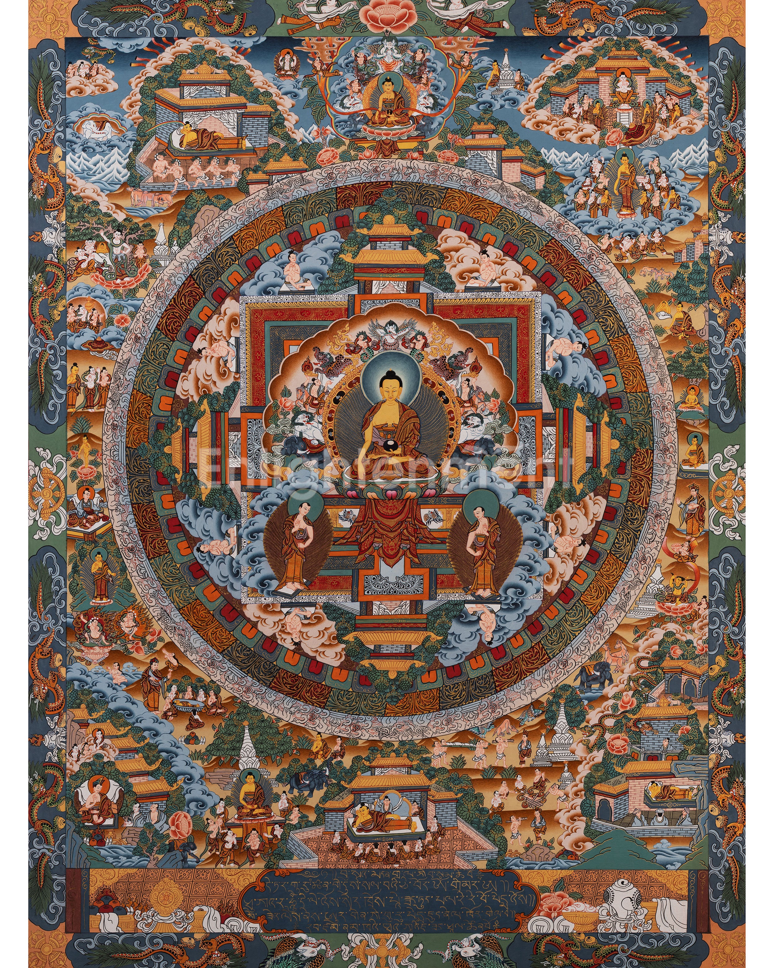 Masterpiece Art of Shakyamuni Gautama Buddha
