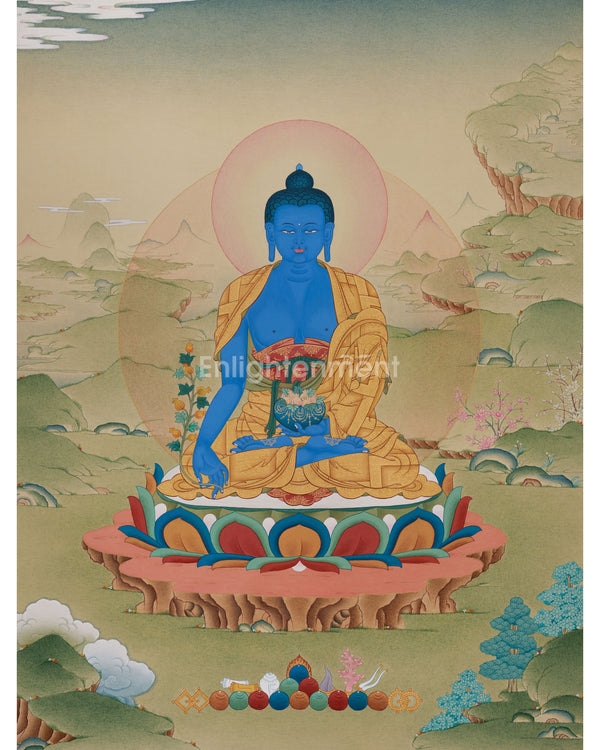 Lapis Lazuli Buddha Bhaisajyaguru