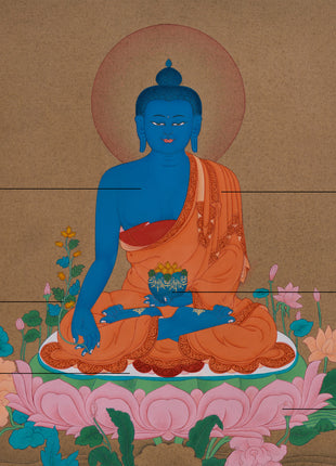 Bhaiṣajyaguru (Medicine Buddha) | Lapis Lazuli Buddha of Healing & Protection