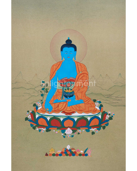 Healing Medicine Buddha Thangka