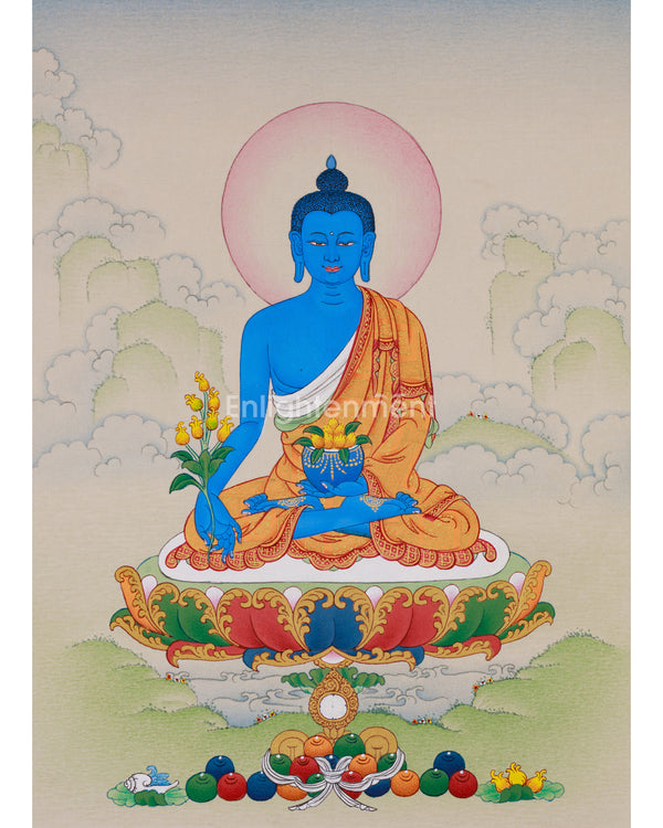 Small Medicine Buddha Thangka