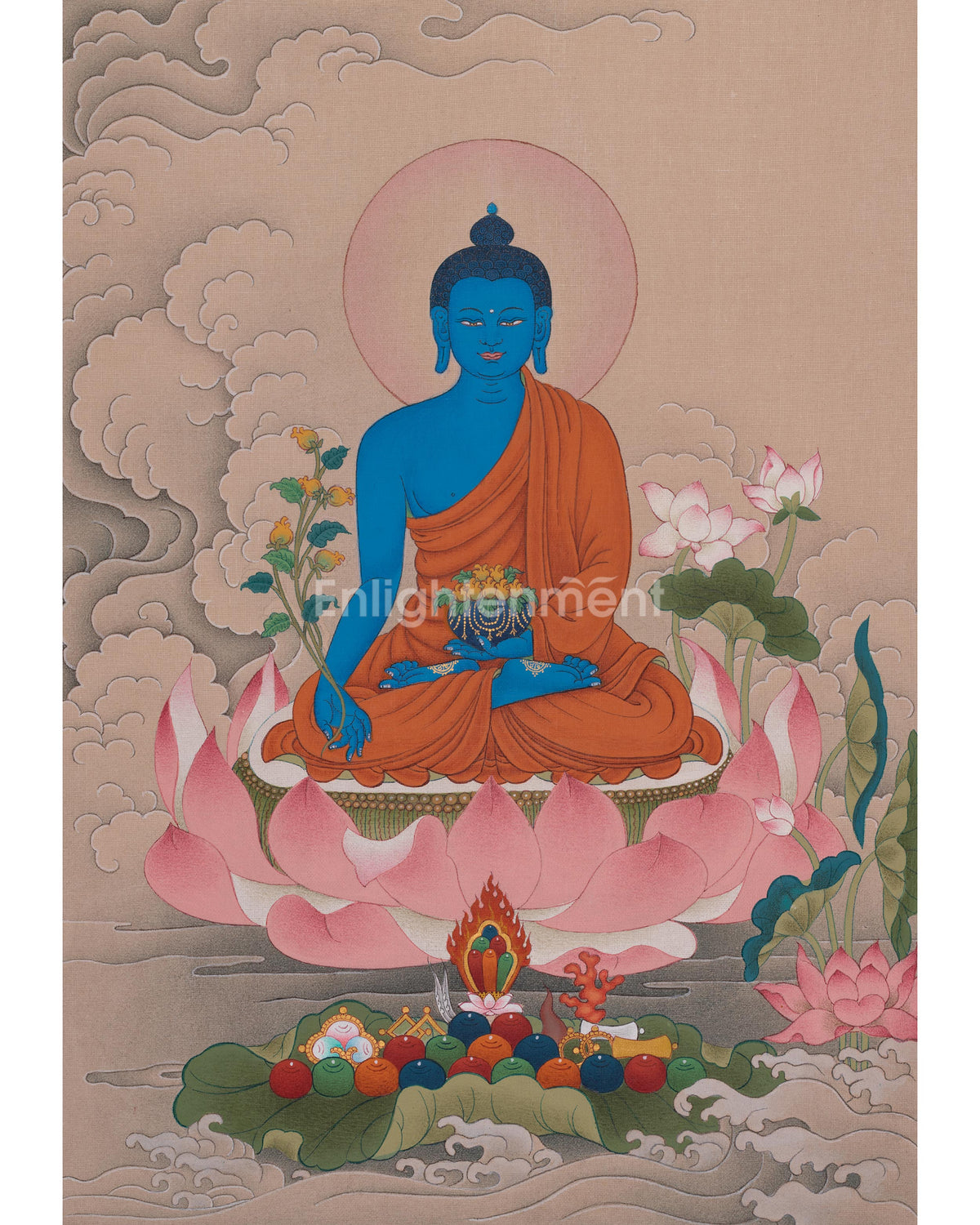 Medicine Buddha Traditional Art&nbsp;