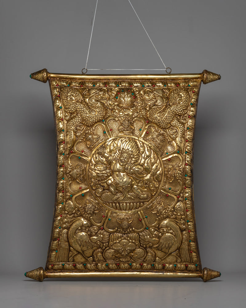 Vajrapani Metal Wall Hanger