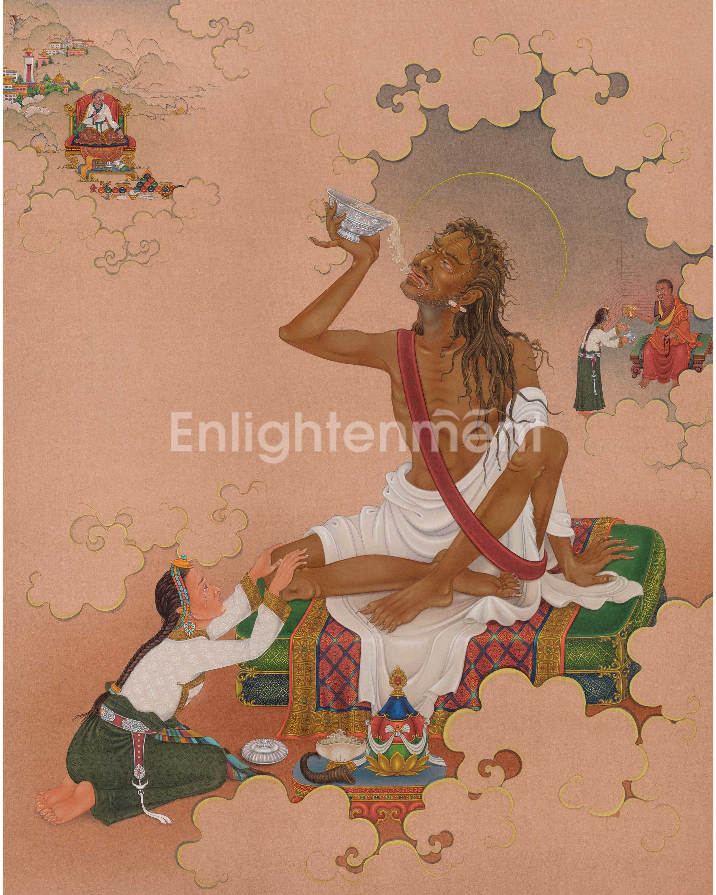 Milarepa Tibetan Art