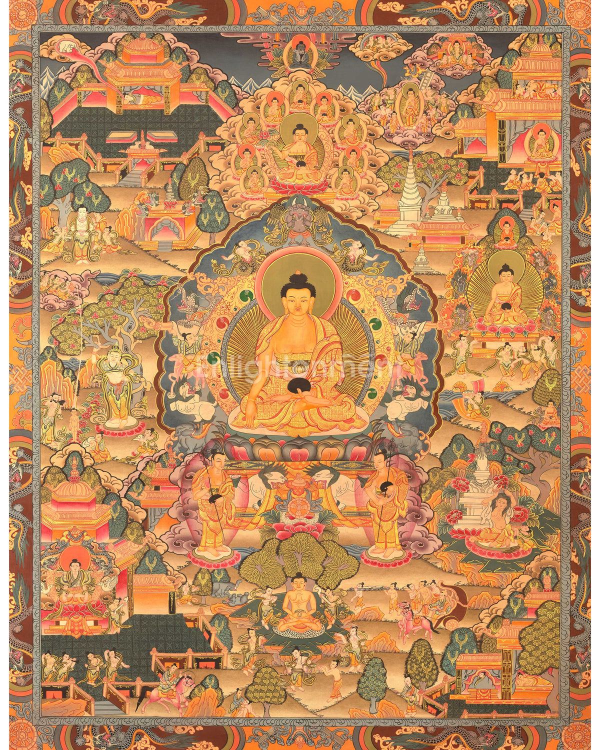 Miraculous Life Events Siddhartha Gautama Buddha