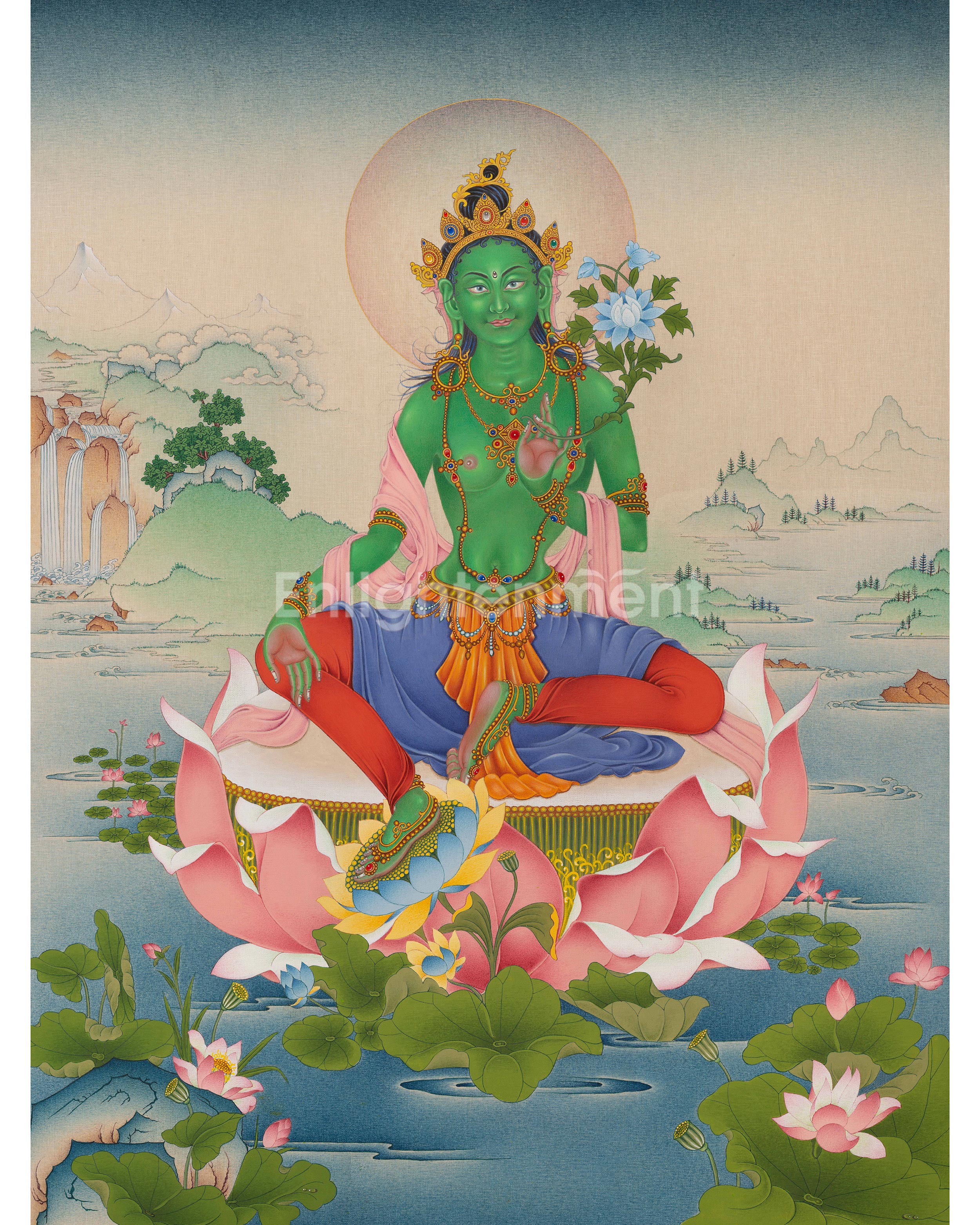 Mother Green Tara
