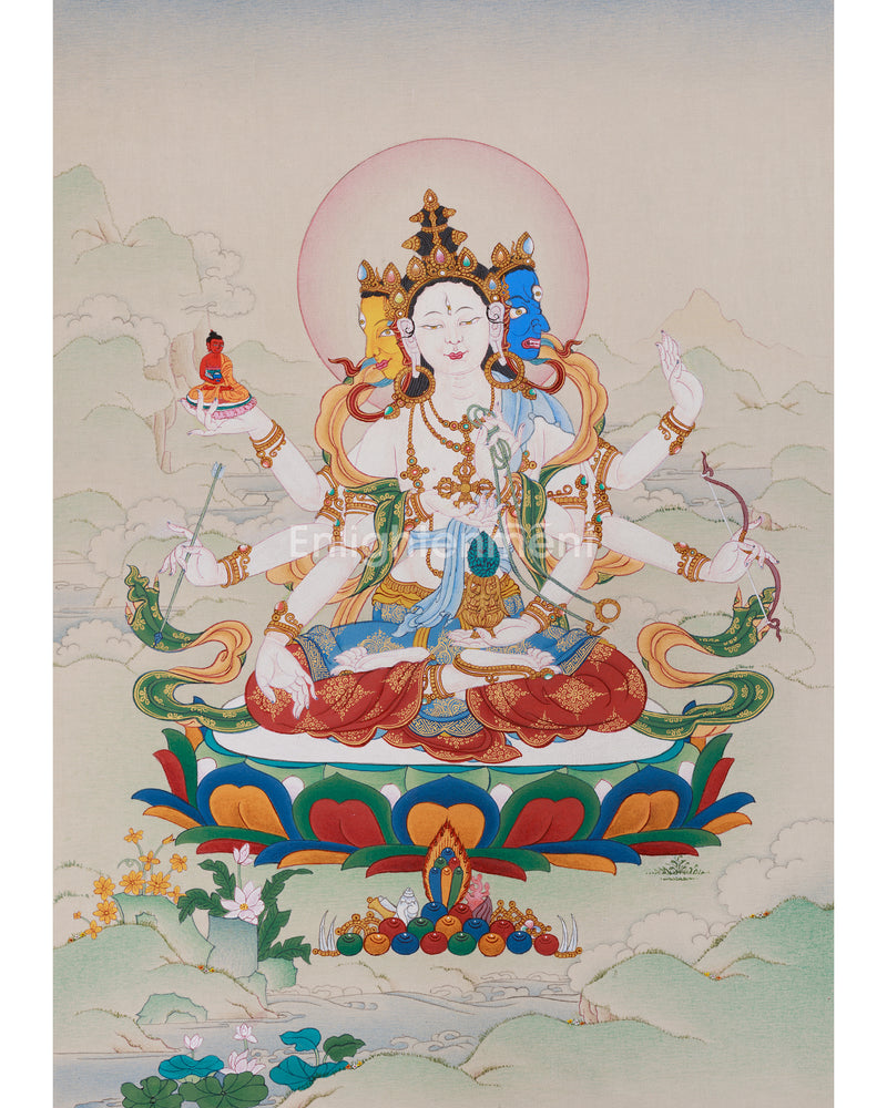 Namgyalma: Sacred Dakini Thangka