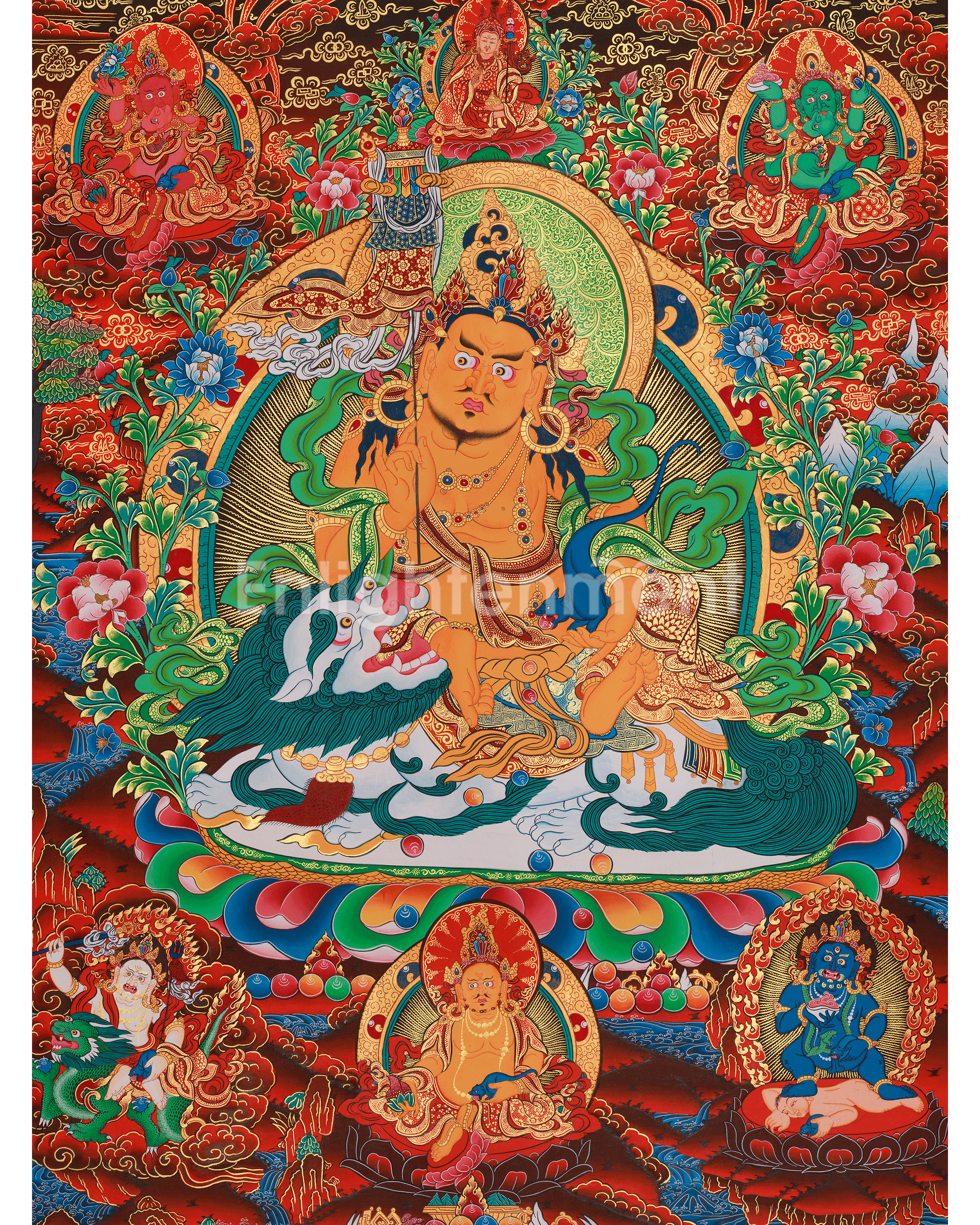 Namtoshe Wealth Deity Art 