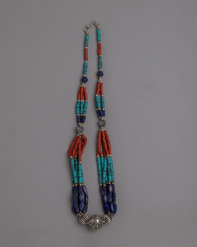 Tibetan Beads Necklace