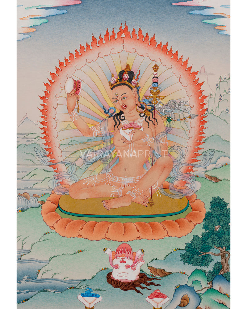 Dakini Thangka Set: Niguma and Sukhasiddhi