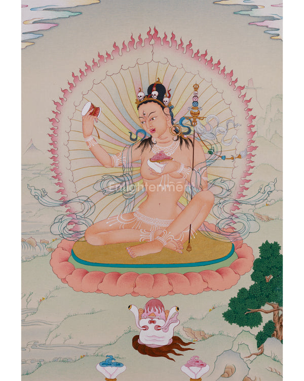 Dakini Niguma Thangka | Lady of Illusion