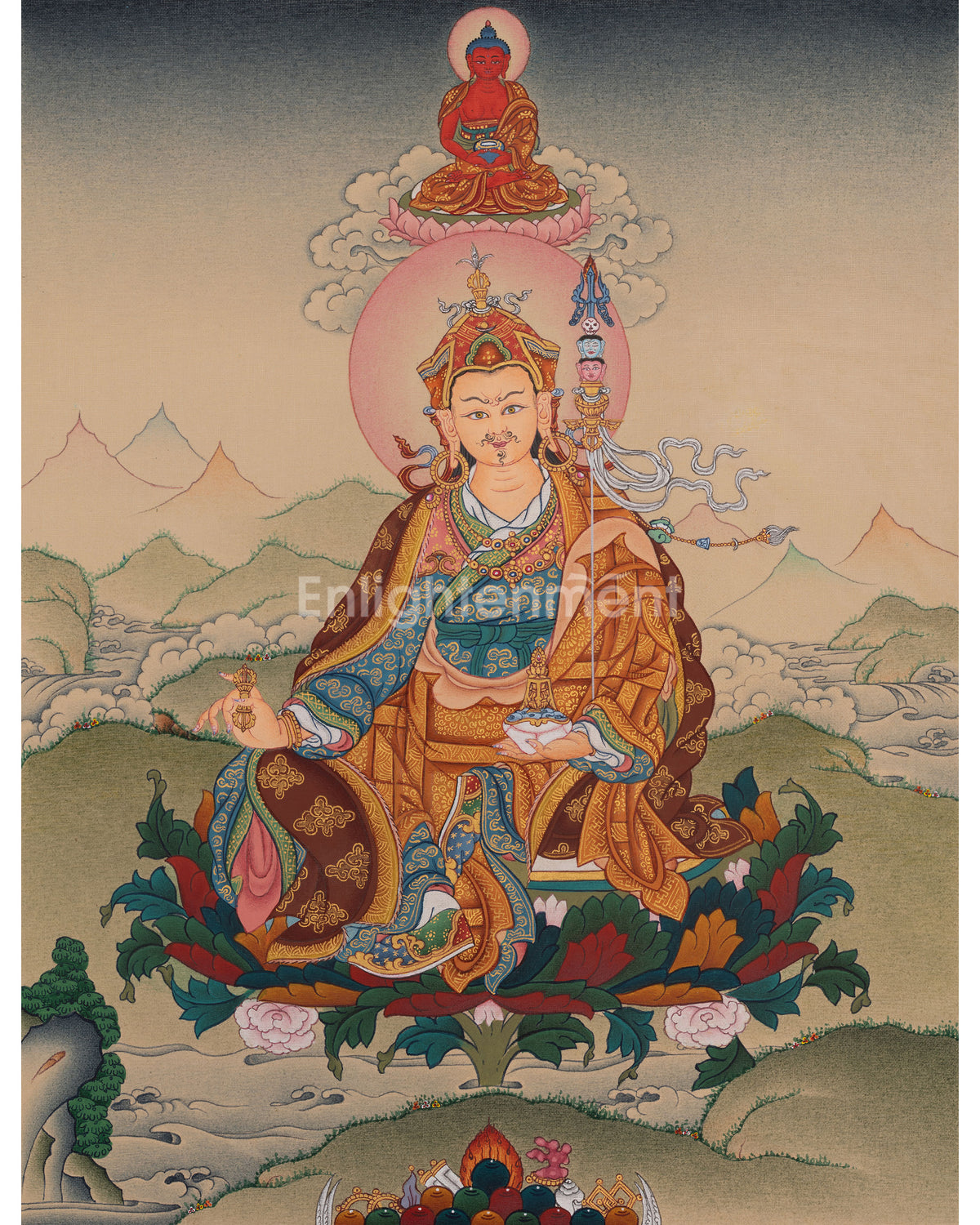 Padmasambhava Buddhist Artwork 