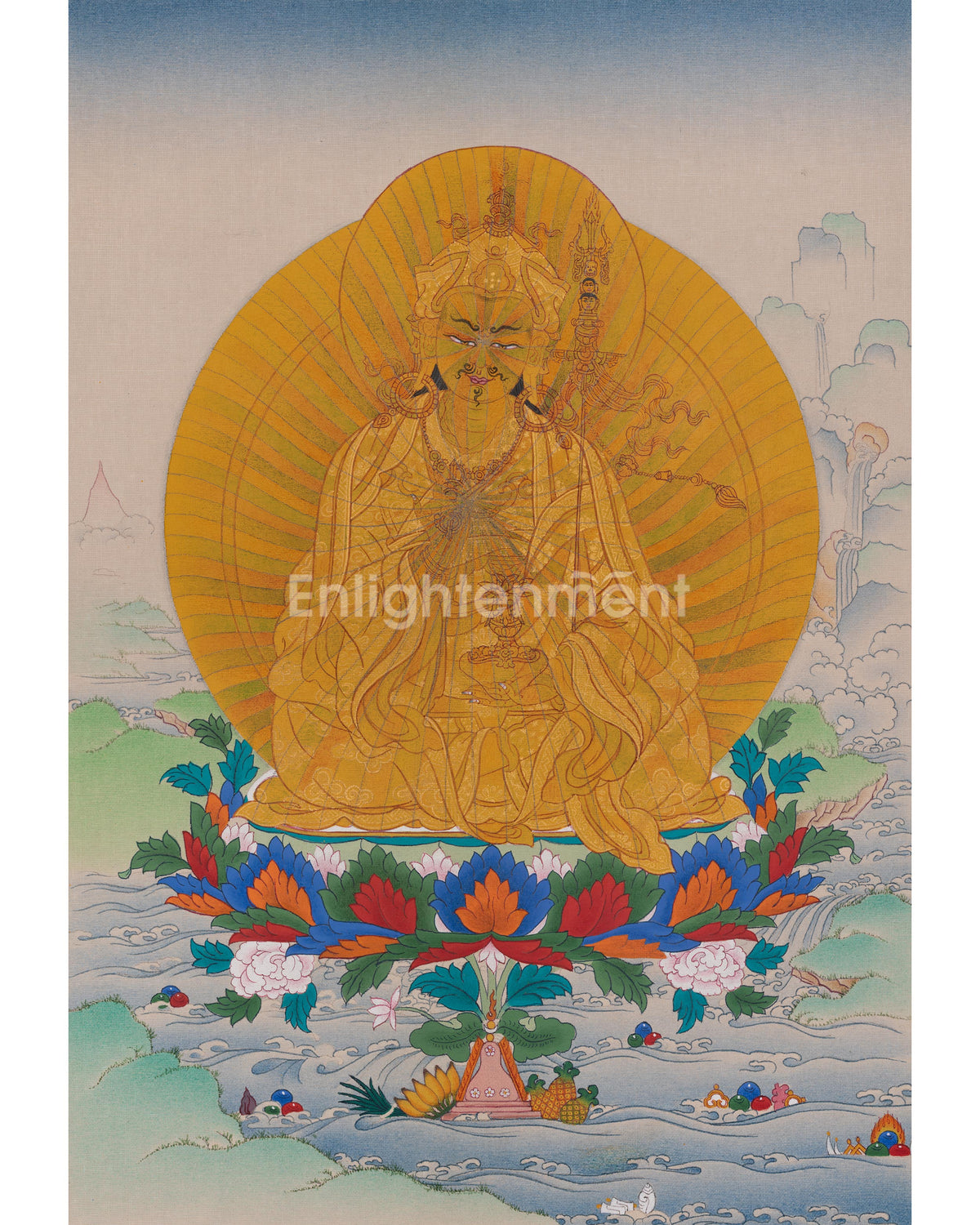Padmasambhava Buddhist Thangka 