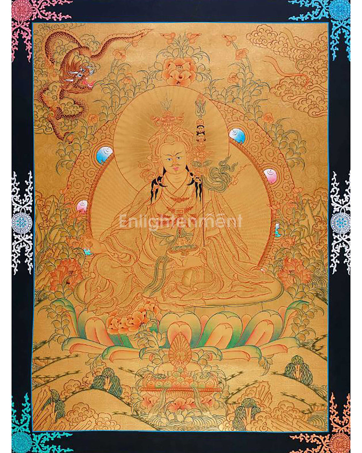 Padmasambhava Thangka Painting