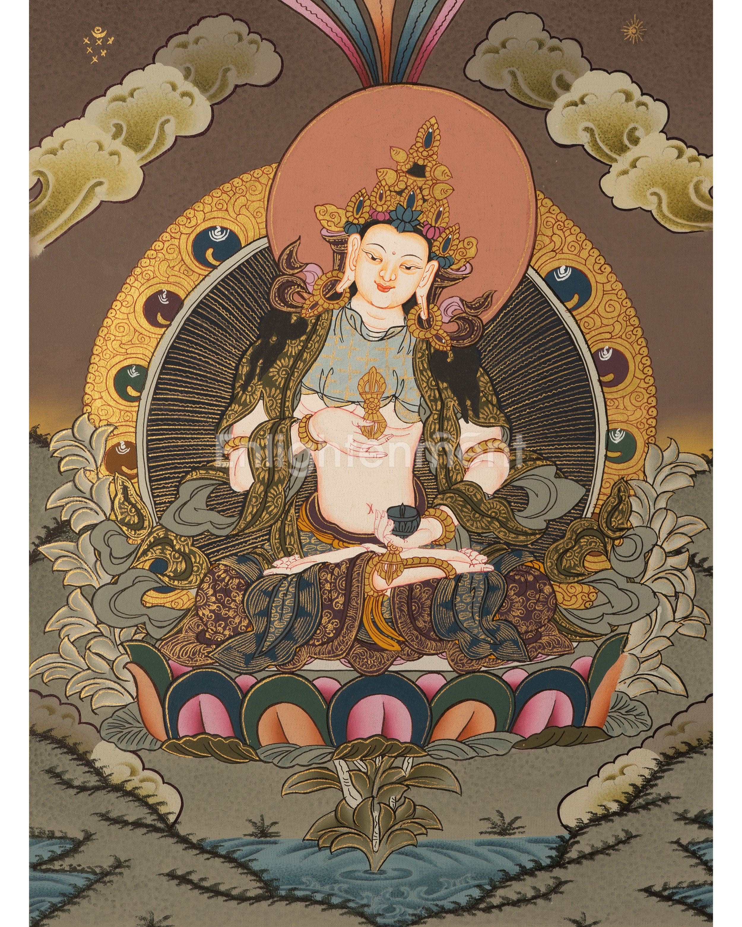Painting Of Vajrasattva