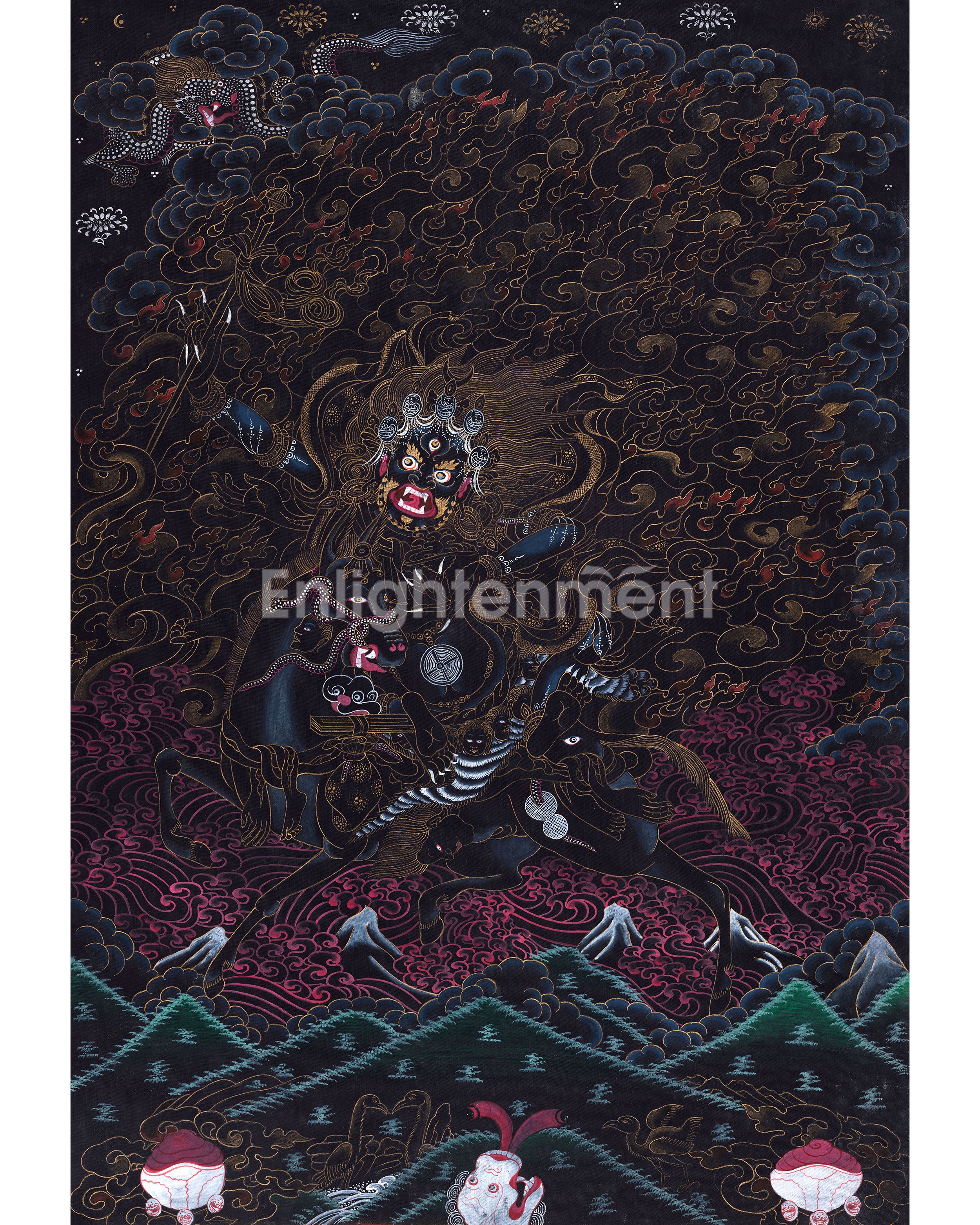 Palden Lhamo Thangka