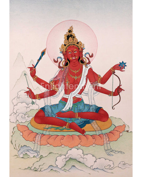 Paripacaka Tara  | 21 Tara of Surya Gupta Thangka