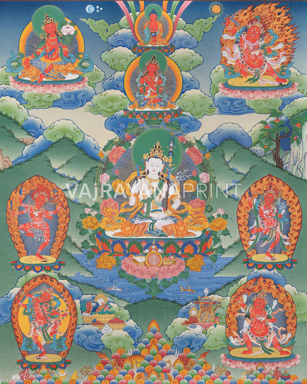 Traditional Pema Gyalpo Print
