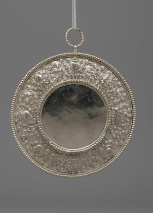Round Silver Mirror&nbsp;