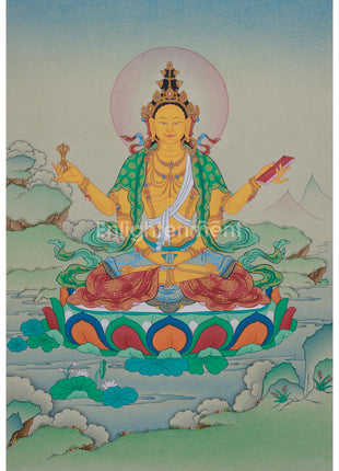 The Prajnaparamita Bodhisattva Thangka | Mother of all Buddhas