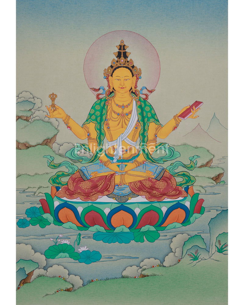 The Prajnaparamita Bodhisattva Thangka | Mother of all Buddhas