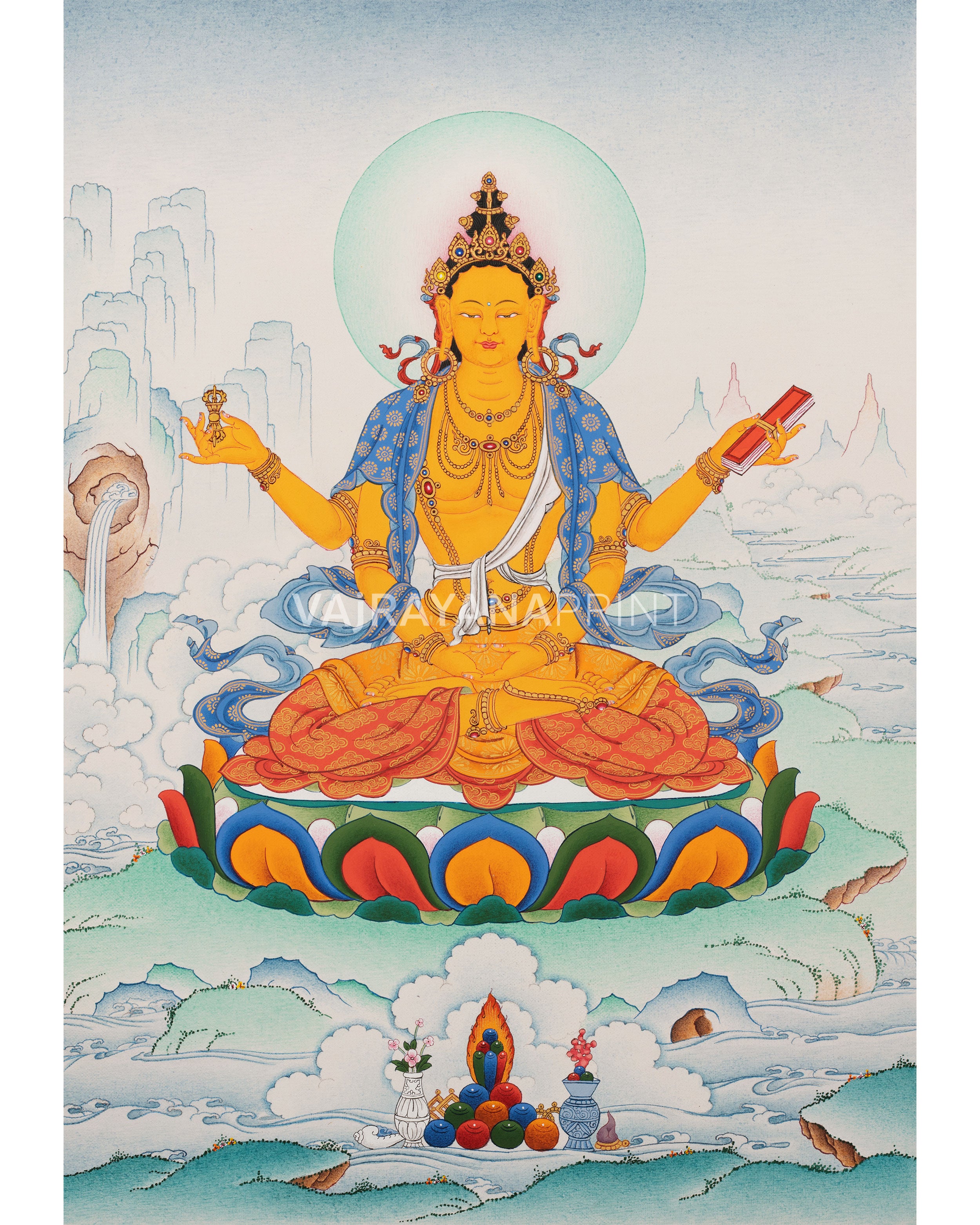 Manjushri-Prajnaparamita-Saraswoti-Print Set