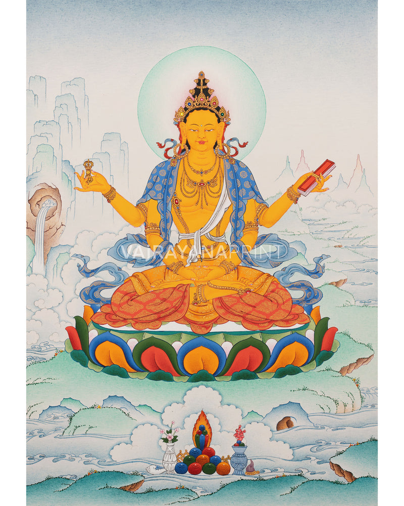 Manjushri-Prajnaparamita-Saraswoti-Print Set