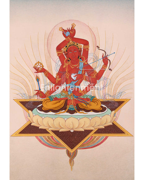 Pravira Tara | 21 Tara of Surya Gupta Thangka