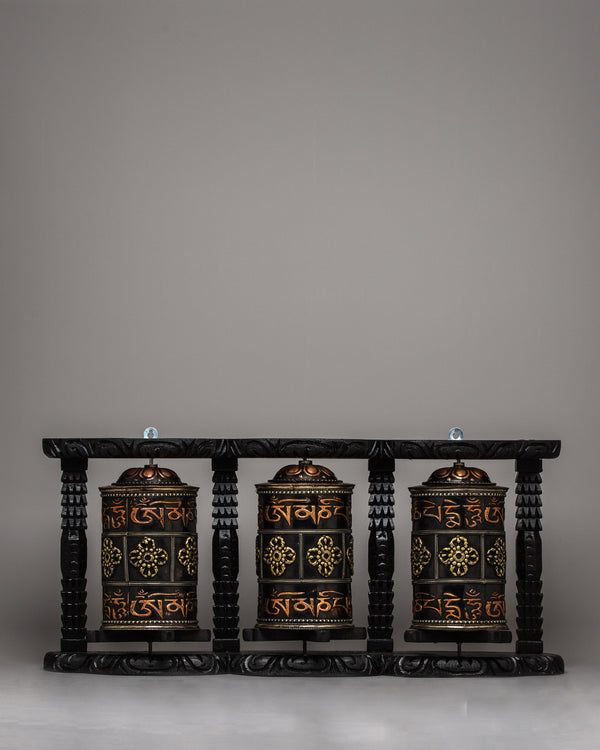 Buddhist Mantra Prayer Wheel 