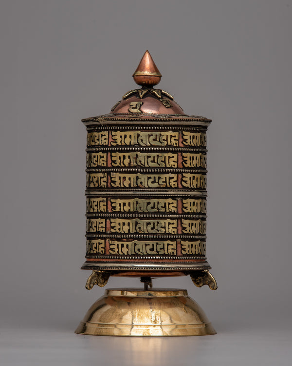 Nepal Spinning Prayer Wheel