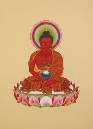 Pure Land Amitabha Buddha Thangka