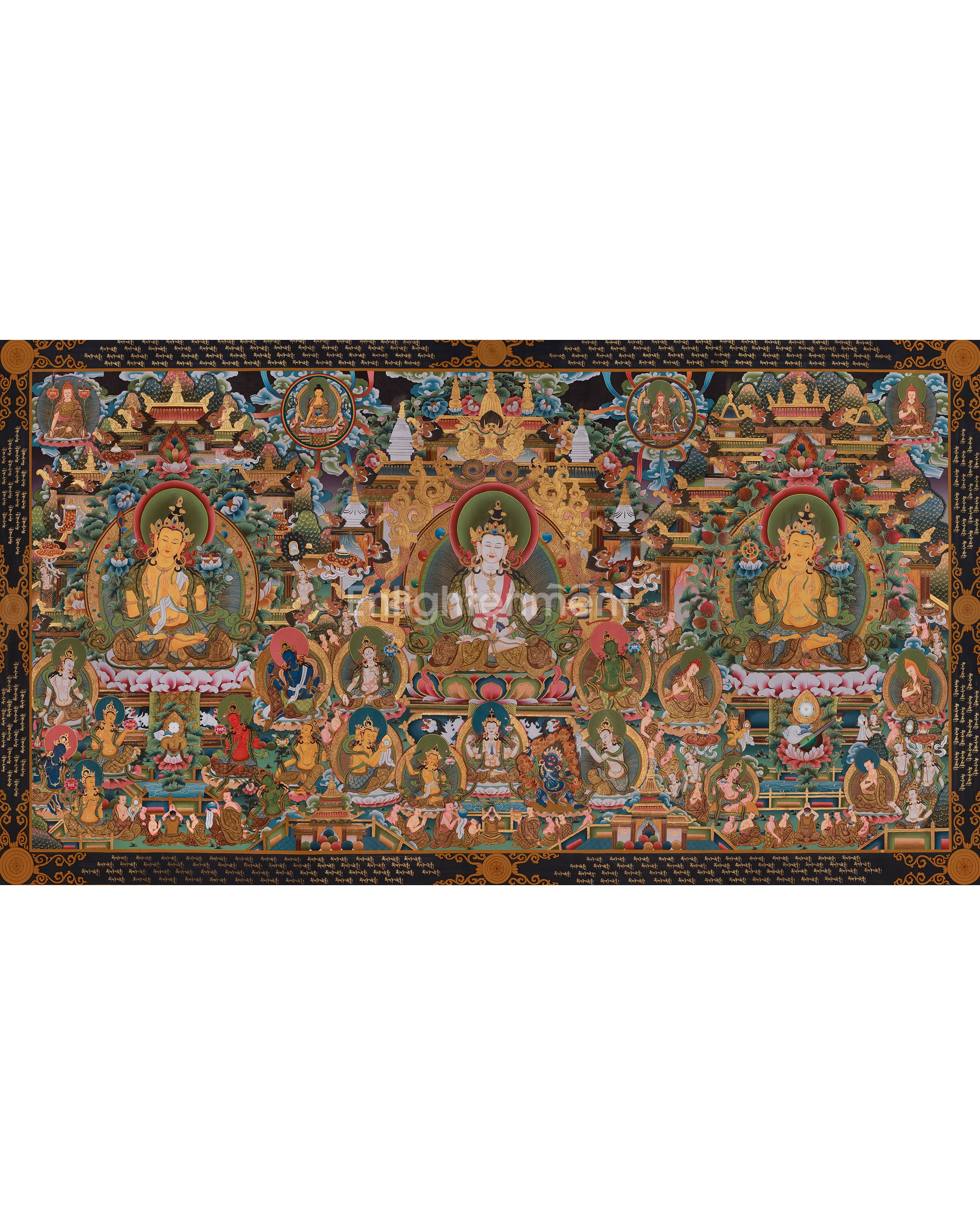 Purification Deity Vajrasattva Thangka 