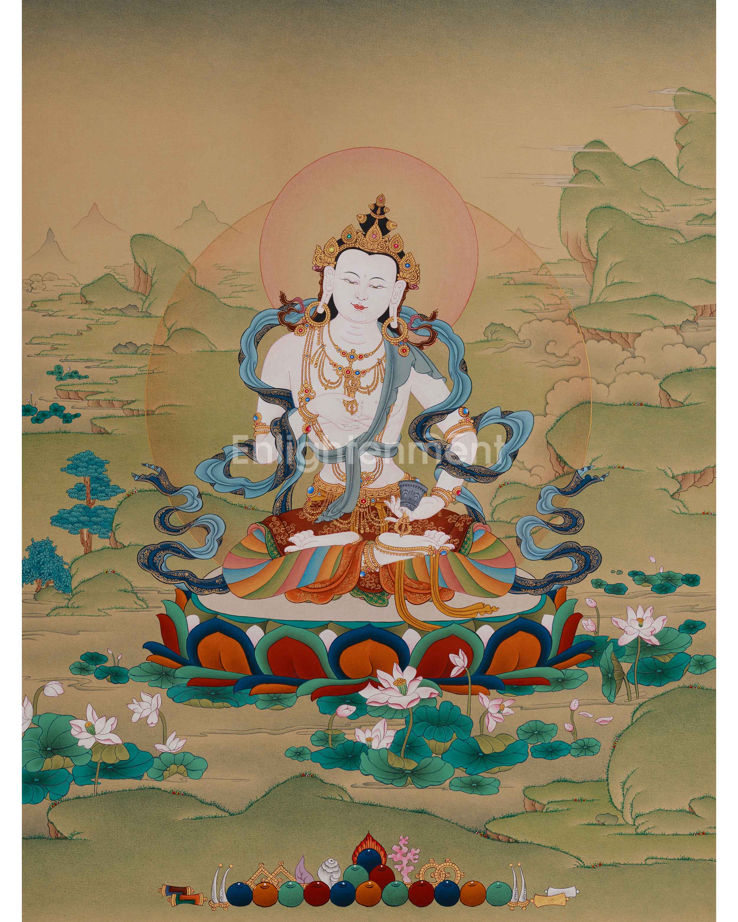 Purification Icon Vajrasattva Thangka 