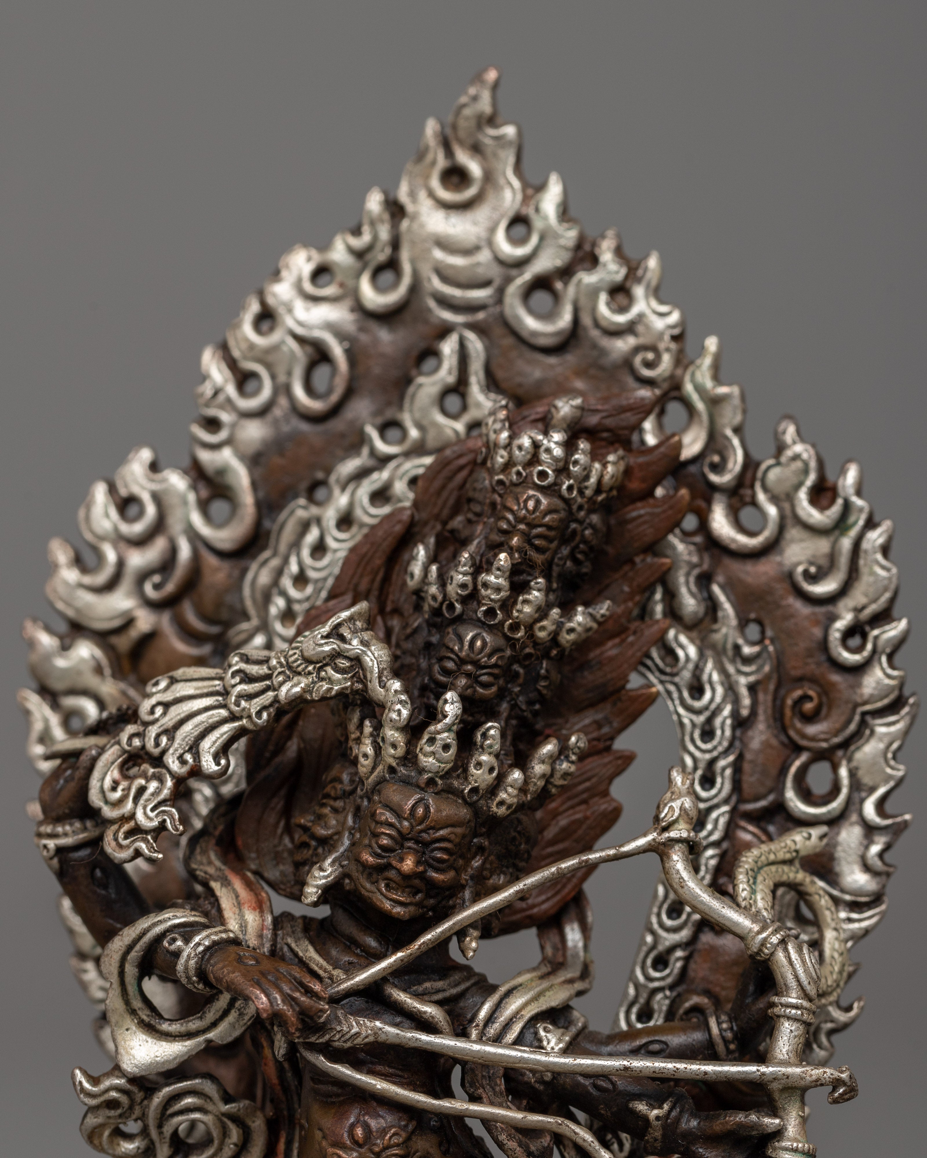 MachineMade Rahula Statue | Depiction of Important Figure in Buddhist Tradition