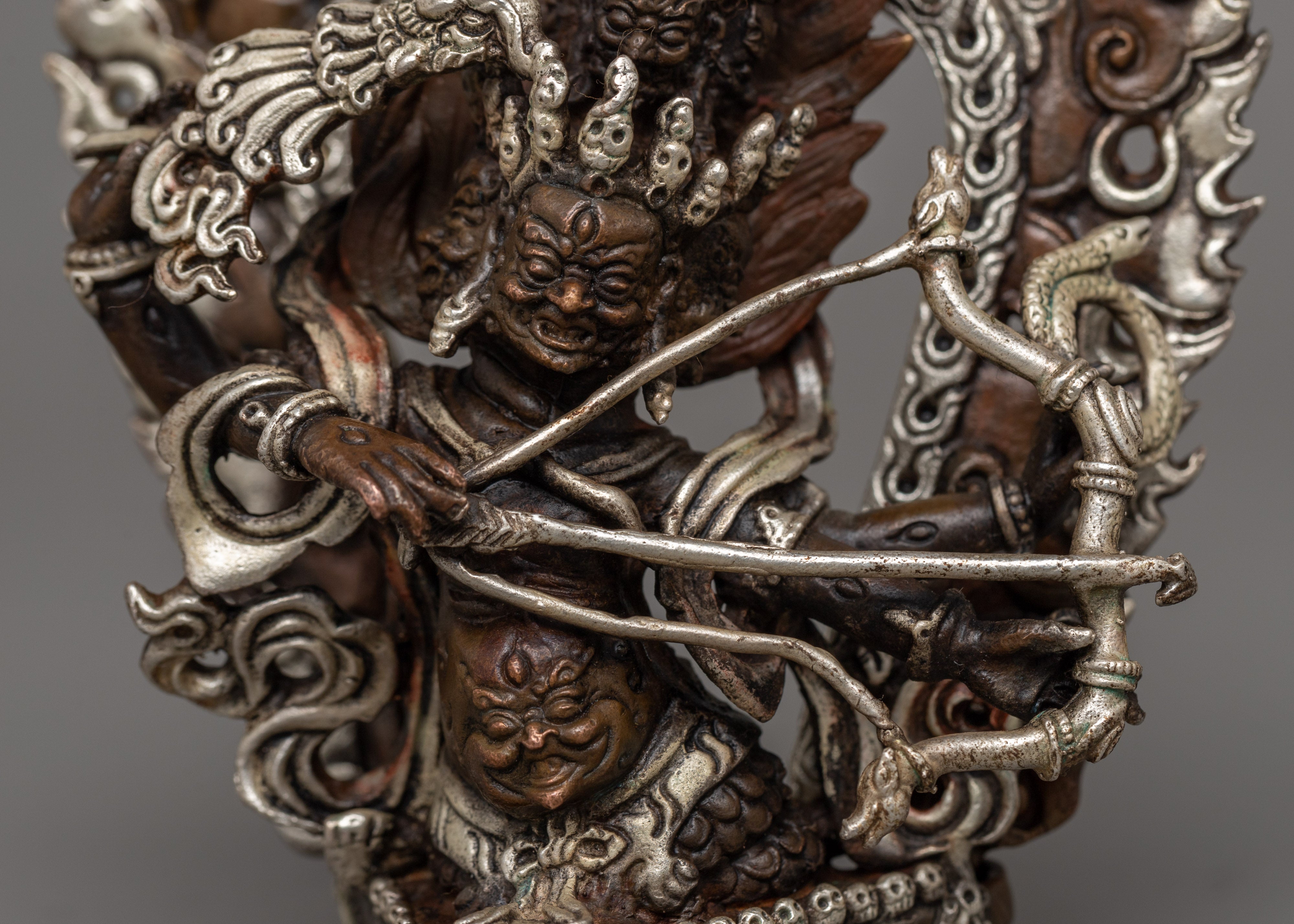MachineMade Rahula Statue | Depiction of Important Figure in Buddhist Tradition