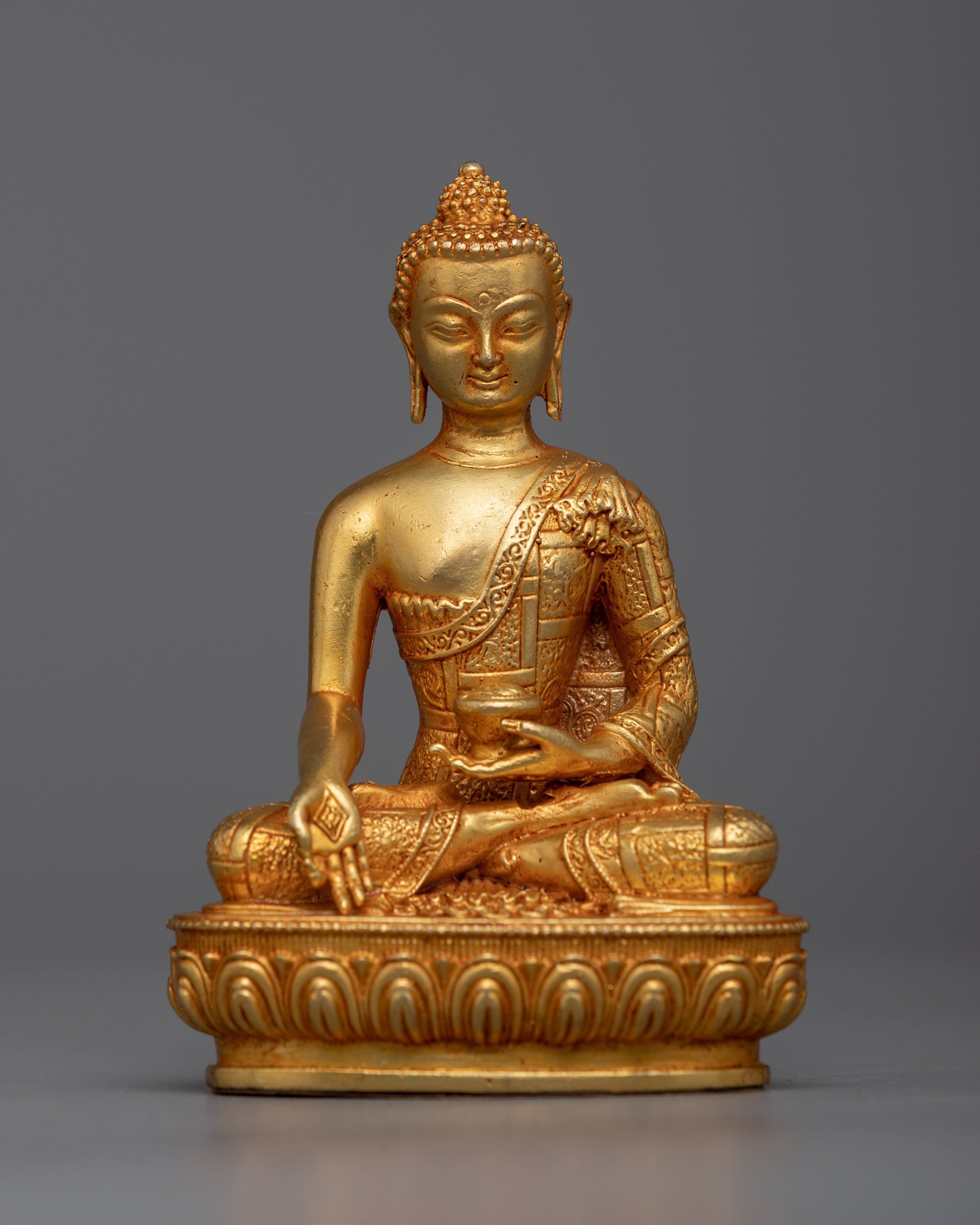 Ratnasambhava Buddha Machine Mold Statue | Embodiment of Compassion an