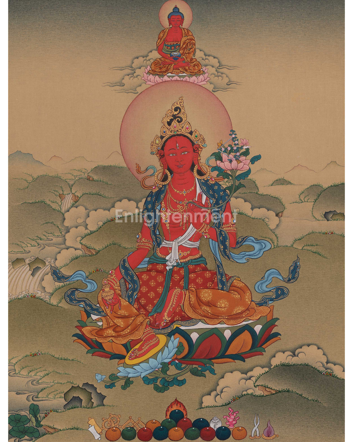 Red Tara Magnetizing Deity 