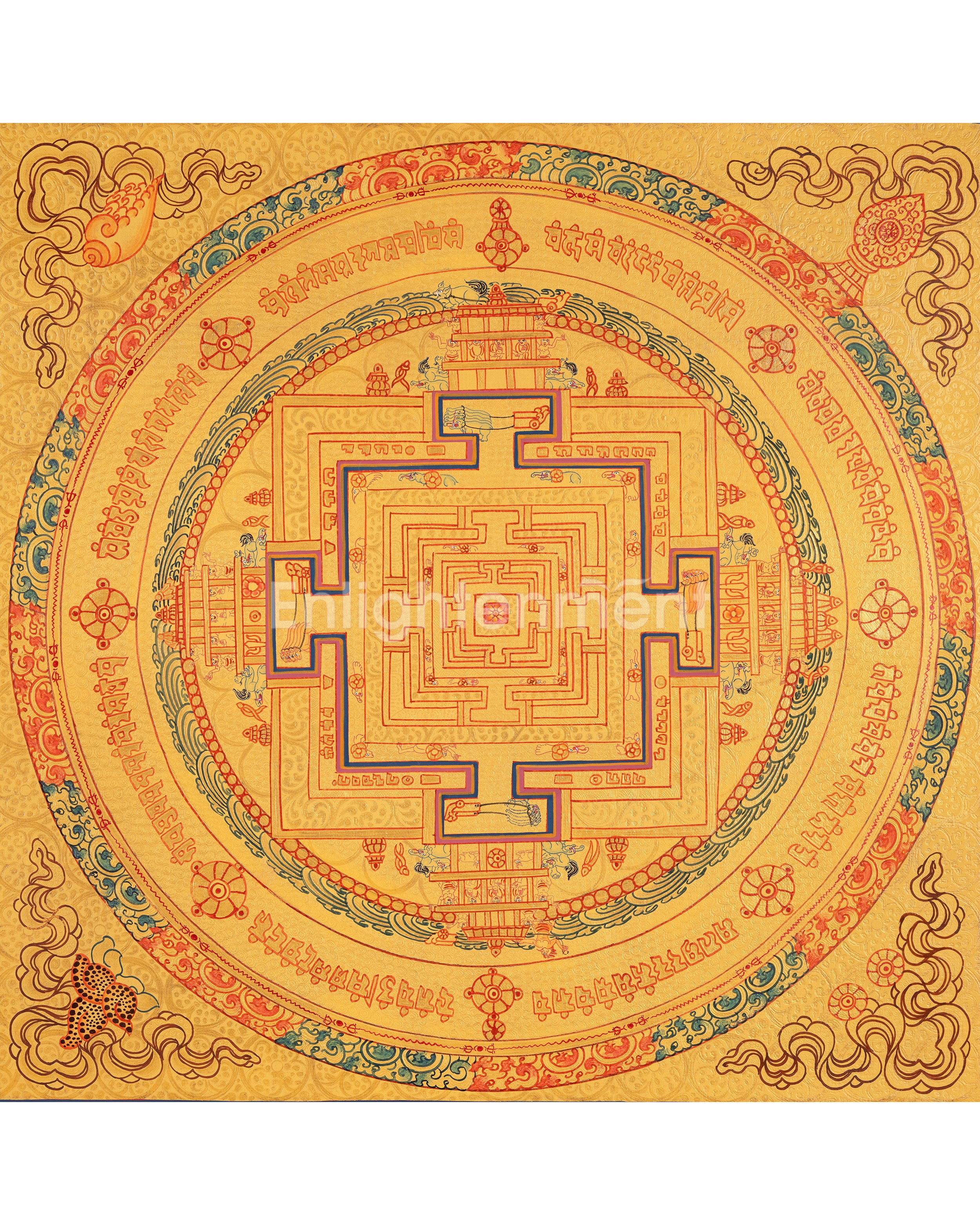 Religious Mandala Thangka