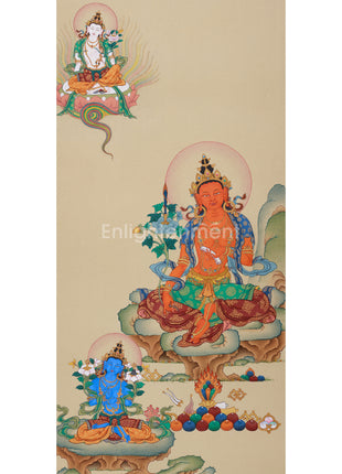 Rigsum Gonpo Thangka