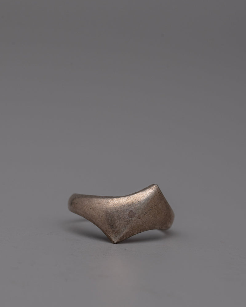 Silver Ring Sterling | Hammered Finish for a Distinctive and Stylish Look