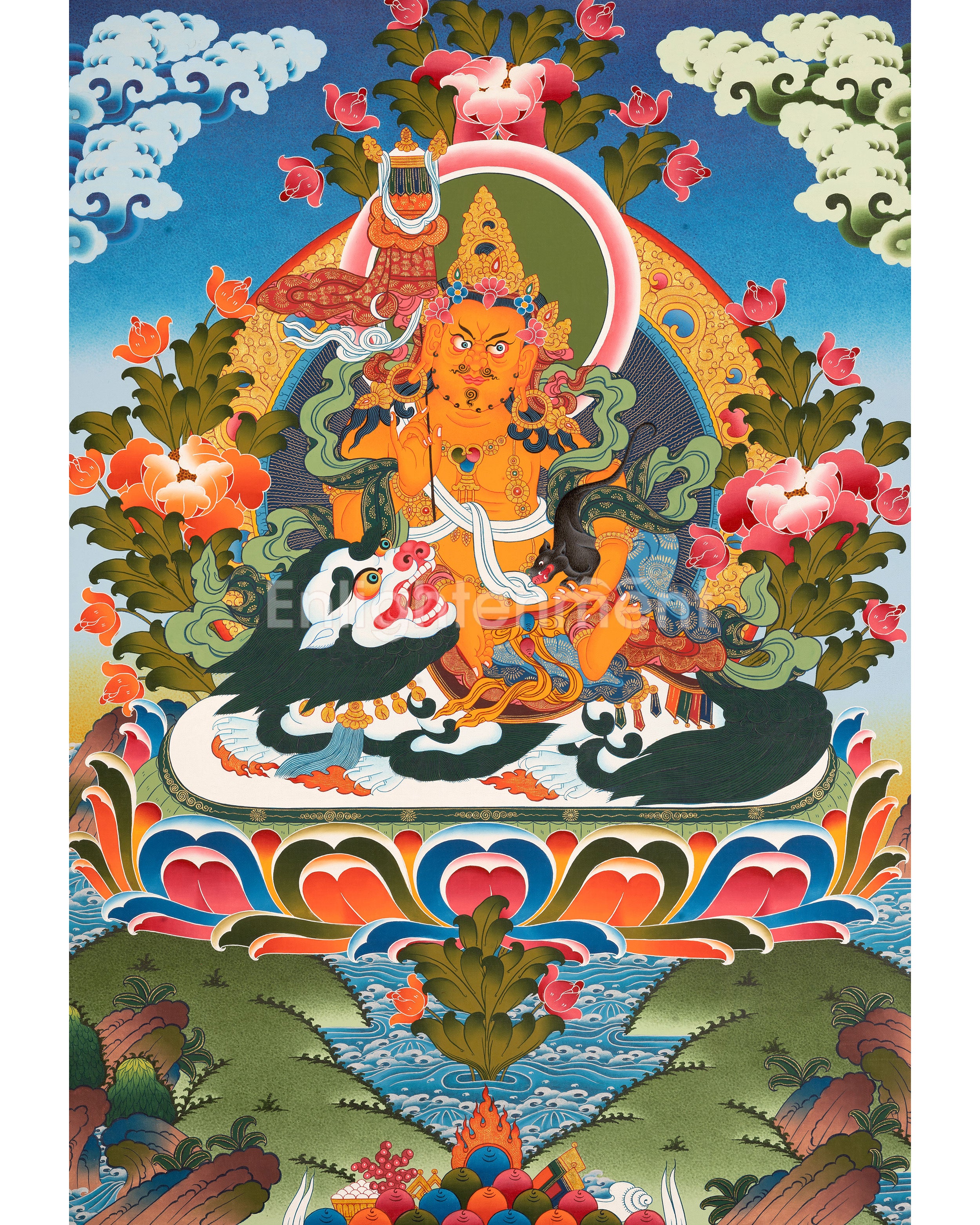 Namtose Thangka Painting | Religious Artwork | Wall Decors