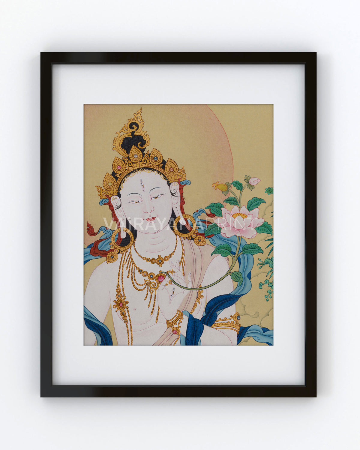 Traditional White Tara | Symbolized Compassion, Healing and Longevity