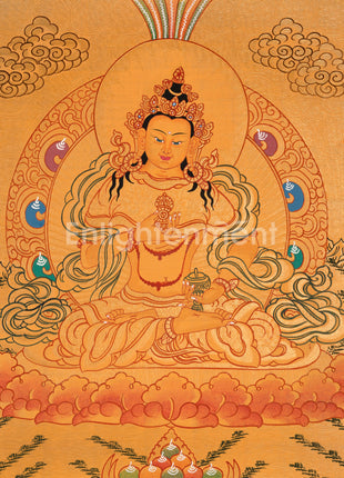 Thangka of Vajrasattva | The Deity of Purification & Spiritual Transformation