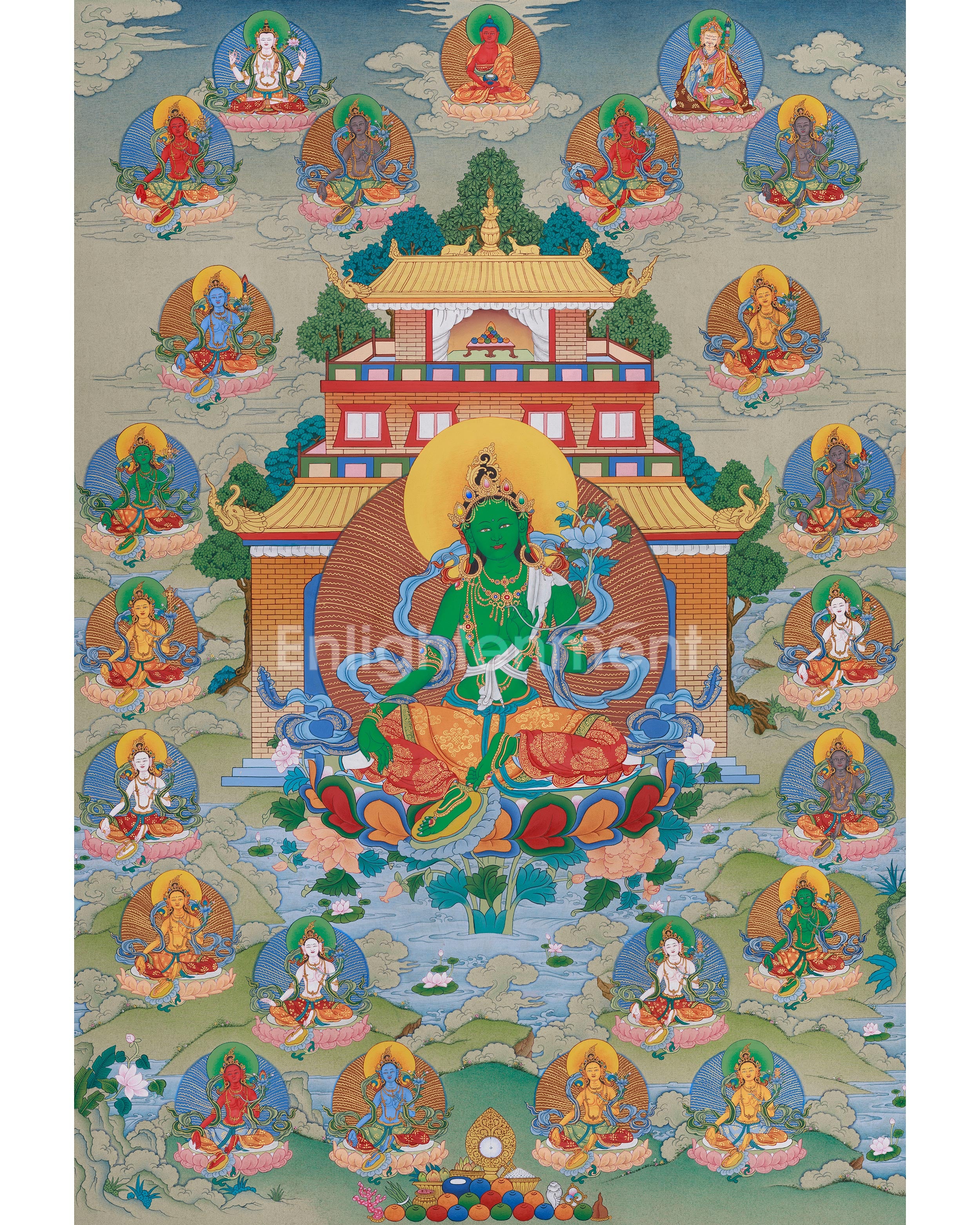 Sacred 21 Tara Bodhisattvas of Compassion